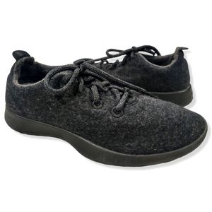 Allbirds Wool Runners Sneakers Charcoal Gray Black Women's Size 8